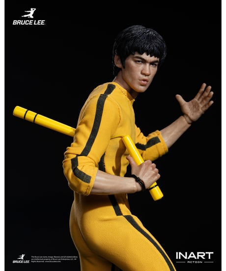 【予約】INART Action（インアート・アクション）― ブルース・リー（イエロー・ジャンプスーツ）1/12スケール アクションフィギュア　［INART］