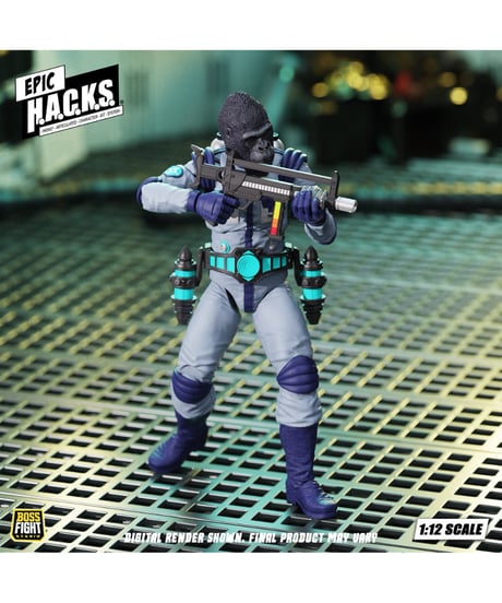 【予約】エピック H.A.C.K.S./ ランド・アローラ: ガンマ・スクワッド・リーダー 1/12 アクションフィギュア　［ボスファイトスタジオ］