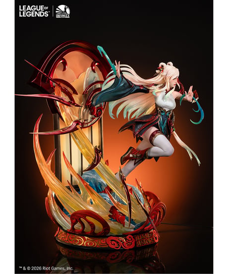 【予約】Infinity Studio × League of Legends ミスメーカー イレリア 1/4スケール　塗装済み完成品　［Infinity Studio］
