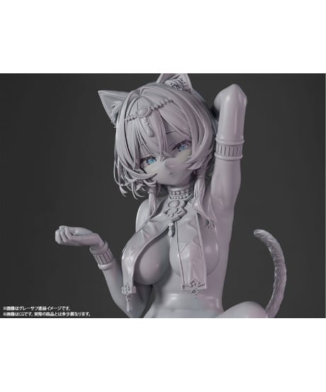 【予約】褐色猫娘 マウ 1/6スケール未塗装出力品 ガレージキット　［B´full FOTS JAPAN］