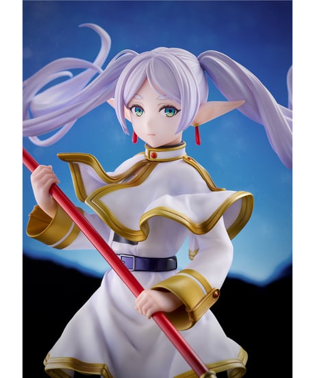 【予約】葬送のフリーレン　フリーレン ～対アウラ戦～　1/7スケール　PVC製塗装済み完成品　[キューズQ]