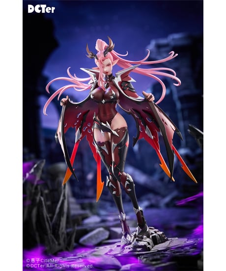 【予約】竜姫士 ヘスリオン　1/7スケール　塗装済み完成フィギュア　［PLUM］