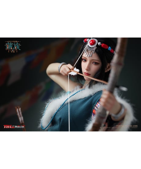 【予約】TBリーグ 1/6 56民族シリーズ チベット族 シュエリエン　［TBリーグ］