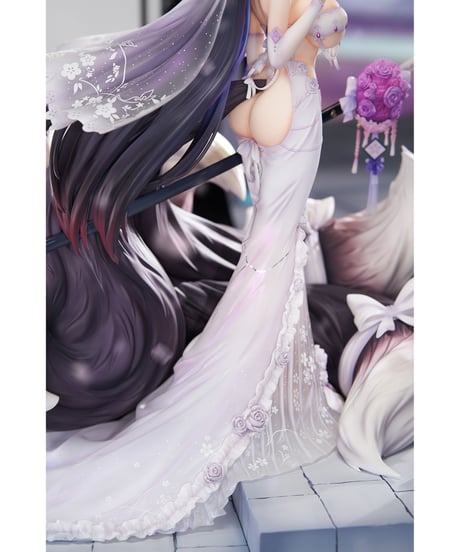 【予約】アズールレーン 武蔵 純潔清浄のウィステリアVer.  LEDアクリル展示ケース付きスペシャル版　1/7スケールフィギュア　［APEX-TOYS］