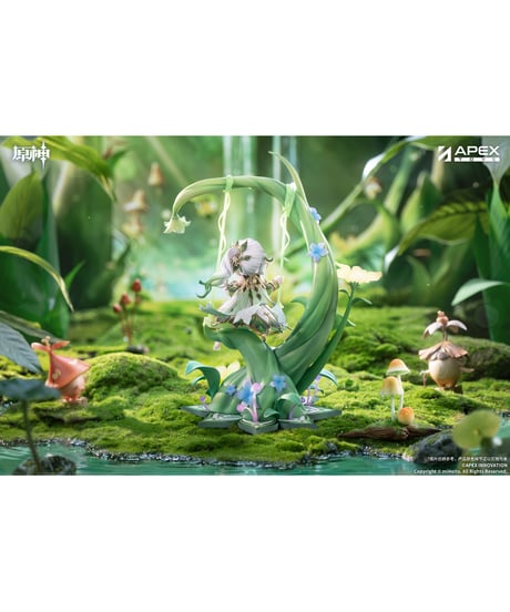 【予約】原神 ナヒーダ 白草浄華Ver.　1/7スケールフィギュア　塗装済み完成品　［APEX-TOYS］