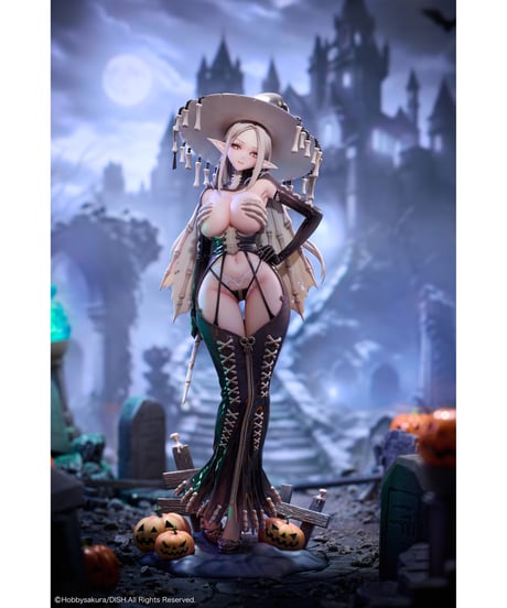 【予約】骸骨の魔女 スケルティア 1/7 完成品フィギュア　[Hobby sakura]