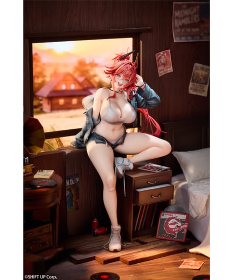 【予約】勝利の女神：NIKKE レッドフード：レトロデイズ 1/7 完成品フィギュア 豪華版 　［Hobby sakura］
