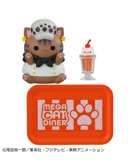 【予約】MEGA CAT PROJECT ワンピース ニャンピースニャーン！DINER！　6個入り1BOX　［メガハウス］