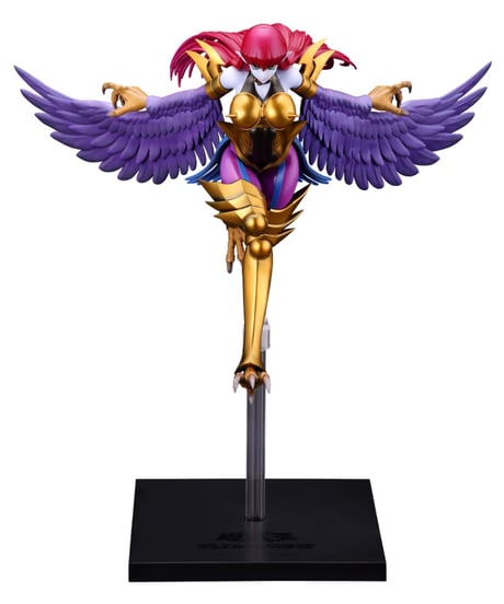 【予約】OSHI WORKS　ハーピィ・レディ　PVC塗装済み完成品　遊☆戯☆王デュエルモンスターズ　［コトブキヤ］