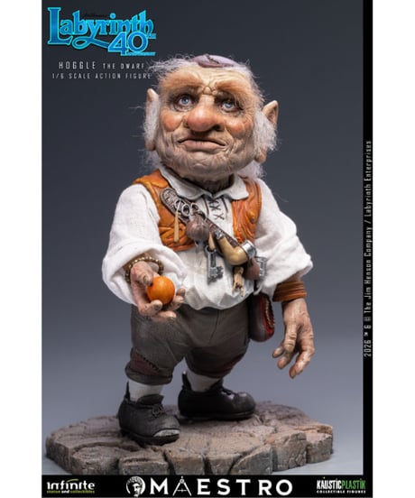 【予約】ラビリンス/ ホグル ザ・ドワーフ 1/6 アクションフィギュア　『ラビリンス/魔王の迷宮』　[インフィニティスタチュー]