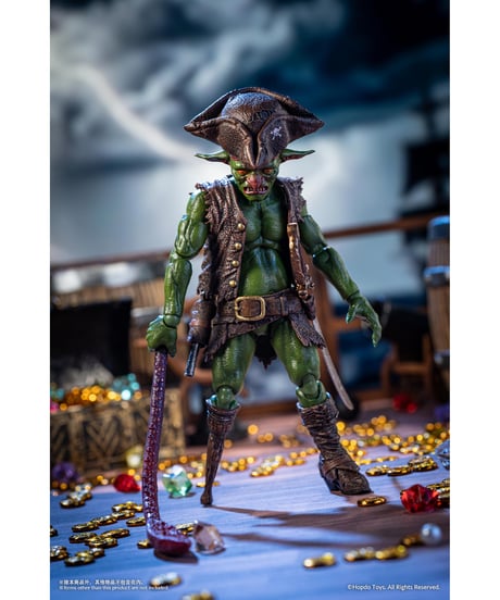 【予約】ゴブリン族 海賊ゴブリン 1/12スケール可動フィギュア (完成品)　［HopDo Toys］