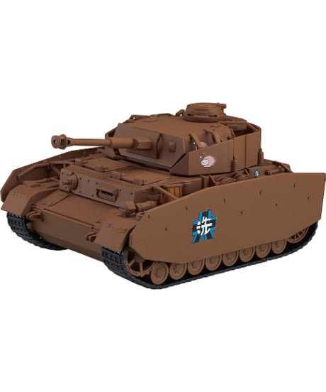 【予約】ねんどろいどもあ Ⅳ号戦車 D型改（H型仕様）　塗装済み完成品　ガールズ＆パンツァー 最終章　［グッドスマイルカンパニー］