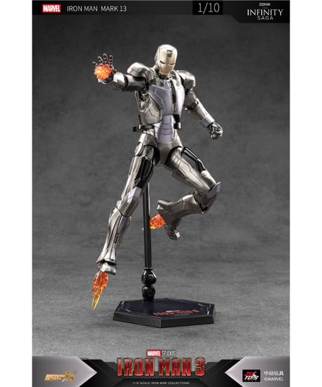 【予約】Infinity Action Xシリーズ アイアンマンMk13　［ZD TOYS］