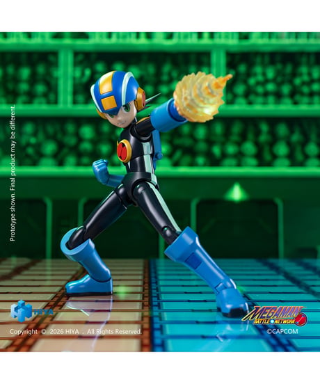 【予約】 ロックマンエグゼ アクションフィギュア ロックマン.EXE　［ハイヤトイズ］