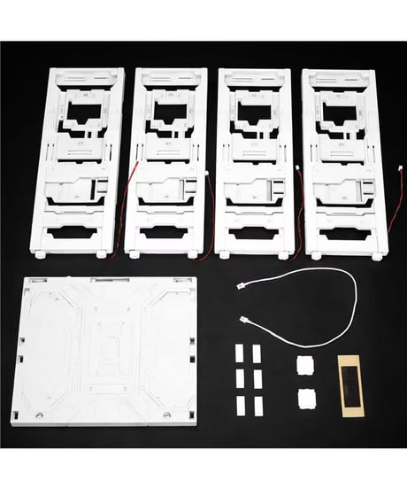 【ワンフェス2026夏 当日受取限定】 LEDハンガーベース プレミアムホワイト（成型色）