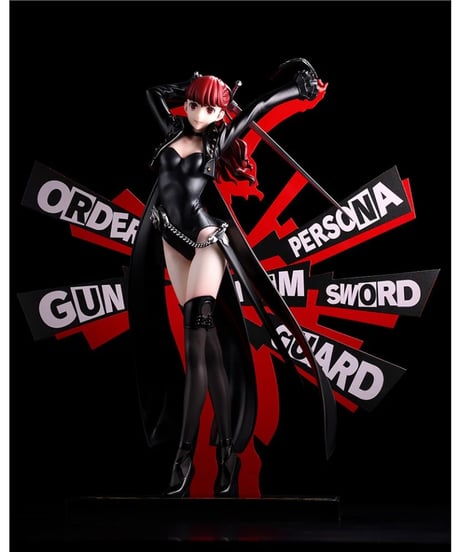 【予約】OSHI WORKS ペルソナ5 ザ・ロイヤル ヴァイオレット　PVC塗装済み完成品　［コトブキヤ］