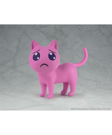【予約】アニメ「NEEDY GIRL OVERDOSE」 ぴえん猫ソフビ 彩色済み完成品フィギュア　[メディコス・エンタテインメント]