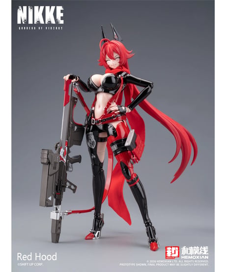 【予約】勝利の女神：NIKKE レッドフード 1/12プラスチックキット　［和模線］