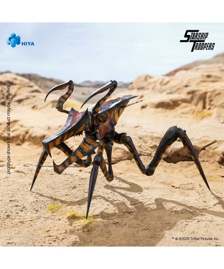 【予約】スターシップ・トゥルーパーズ アクションフィギュア ウォリアー・バグ (完成品)　［ハイヤトイズ(Hiya Toys)］