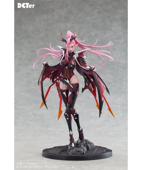 【予約】竜姫士 ヘスリオン　1/7スケール　塗装済み完成フィギュア　［PLUM］
