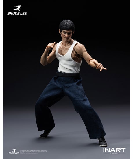 【予約】INART Action（インアート・アクション）― ブルース・リー（カンフー衣装）1/12スケール アクションフィギュア　［INART］