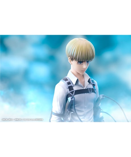 【予約】OSHI WORKS アルミン・アルレルト The Final Season ver.　進撃の巨人 The Final Season.　PVC塗装済み完成品　［コトブキヤ］