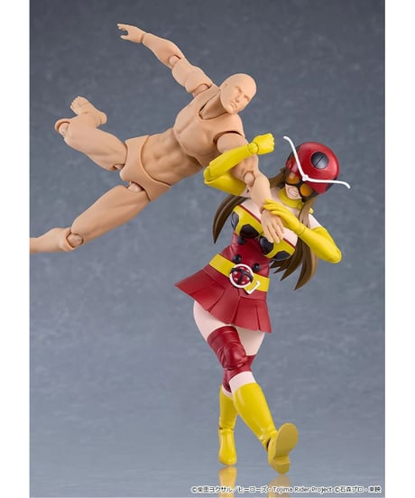 【予約】figma 岡田ユリコ(電波人間タックルVer.) 　塗装済み可動フィギュア　『東島丹三郎は仮面ライダーになりたい』　［グッドスマイルカンパニー］