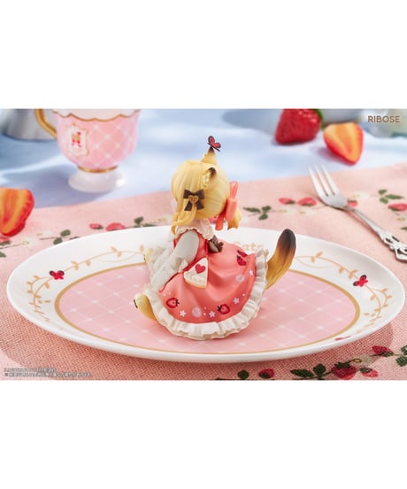 【予約】DLCシリーズ『ティータイム キャッツ』「オレンジ キャット」 完成品フィギュア　[RIBOSE]