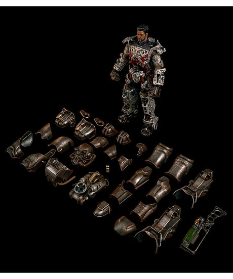 【予約】1/6 T-60 ラストパワーアーマー　1/6スケール　塗装済み可動フィギュア　Fallout (フォールアウト)　[threezero]