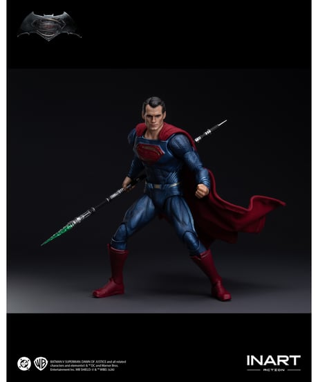 【予約】INART Action（インアート・アクション）―『バットマン vs スーパーマン ジャスティスの誕生』スーパーマン アクションフィギュア　［INART］