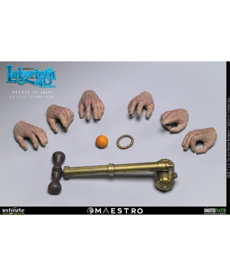 【予約】ラビリンス/ ホグル ザ・ドワーフ 1/6 アクションフィギュア　『ラビリンス/魔王の迷宮』　[インフィニティスタチュー]