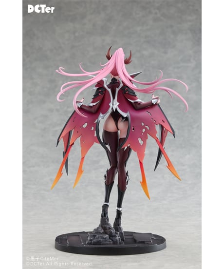 【予約】竜姫士 ヘスリオン　1/7スケール　塗装済み完成フィギュア　［PLUM］