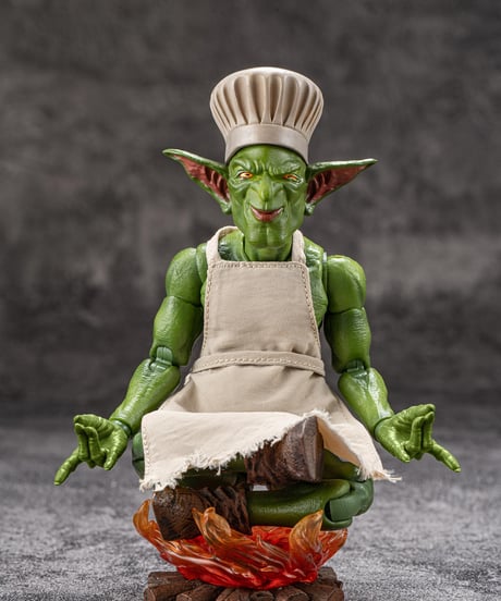 【予約】ゴブリン族 シェフ長ゴブリン 1/12スケール可動フィギュア (完成品)　［HopDo Toys］