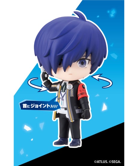 【予約】OSHI WORKS Mini ペルソナ3 リロード 主人公　PVC塗装済み完成品　［コトブキヤ］