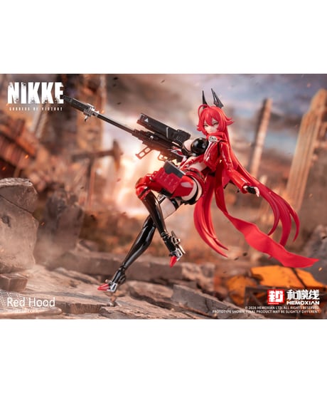 【予約】勝利の女神：NIKKE レッドフード 1/12プラスチックキット　［和模線］