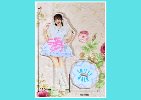 Smiley Miley Acrylic Stand