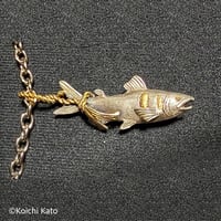 鮎のペンダントヘッド