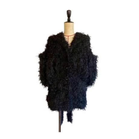 FUMIE＝TANAKA “fluffy 2way VEST”
