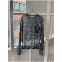 FUMIE＝TANAKA “print sheer long tee”
