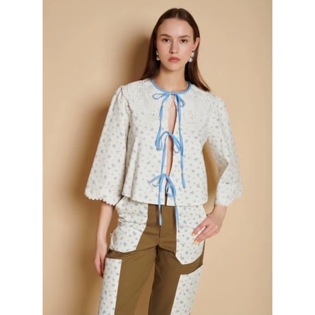sister jane “Dalarna Ditsy Bow Tops”