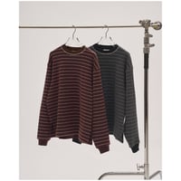 todayful “Border Long T-shirts”