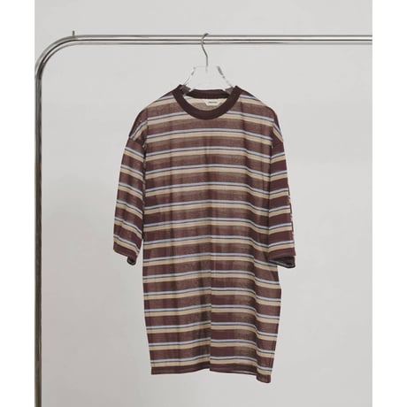 todayful “sheer boarder T-shirt”