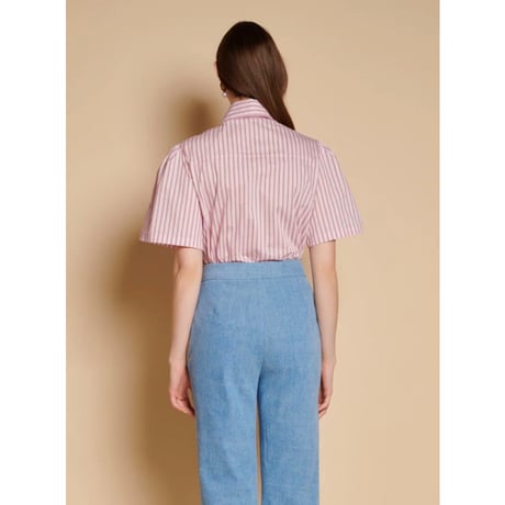 sister jane “Marta Stripe Boxy Shirt”