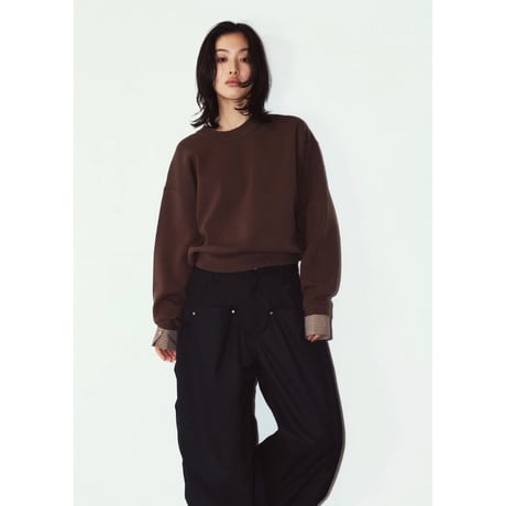 Knuth Marf “2way cuffs normcore knit”