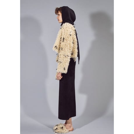 ACCORDION “ FRINGE KOMONDOR CARDIGAN”