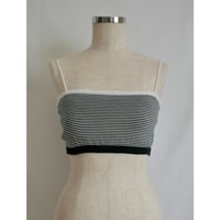 KAYLE “washi knit bra top”