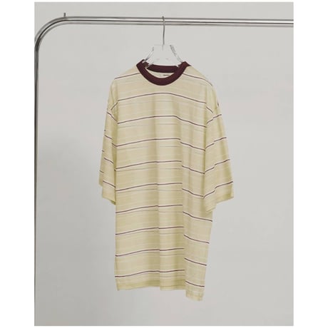 todayful “sheer boarder T-shirt”