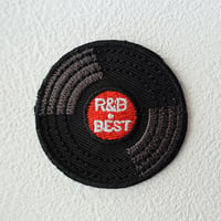 【ワッペン】レコード盤