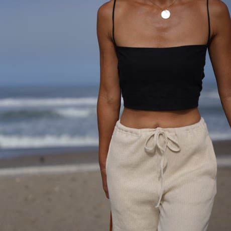 【Risa】Linen 2way cami