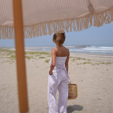 【Risa】Linen 2way cami